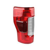 Left Driver Side LED Tail Light Assembly Compatible with Ford F250 F350 F450 Super Duty 2017 2018 2019 Taillight Rear Lamp Replace KC3Z13405B Blind Spot Module Can be Installed